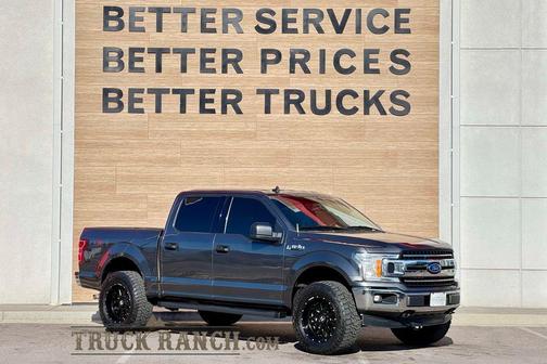 Gray 2019 Ford F-150 XLT