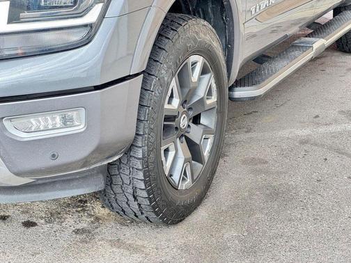 Gun Metallic 2022 Nissan Titan Platinum Reserve