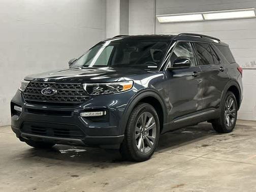 STONE BLUE METALLIC 2024 Ford Explorer XLT