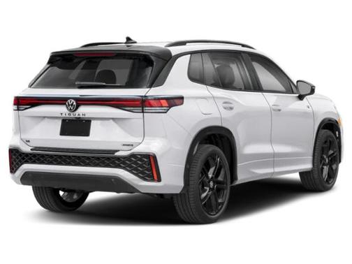 White 2026 Volkswagen Tiguan 2.0T SE R-Line Black