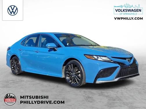 Blue 2023 Toyota Camry XSE
