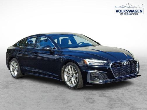 Mythos Black Metallic 2024 Audi A5 Sportback 45 S Line Premium Plus