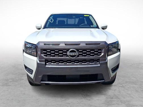 Glacier White 2025 Nissan Frontier SV