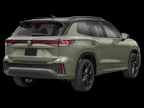 Avocado Green w/Deep Black Roof 2026 Volkswagen Tiguan 2.0T SE R-Line Black