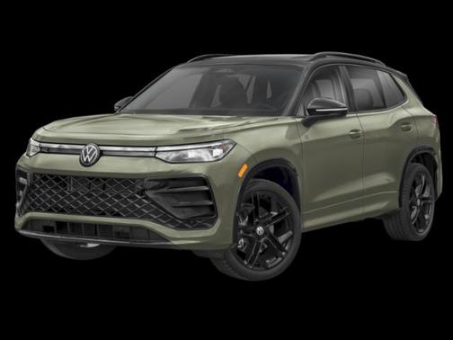 Avocado Green w/Deep Black Roof 2026 Volkswagen Tiguan 2.0T SE R-Line Black