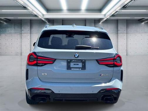 Gray Metallic 2024 BMW X3 M40i