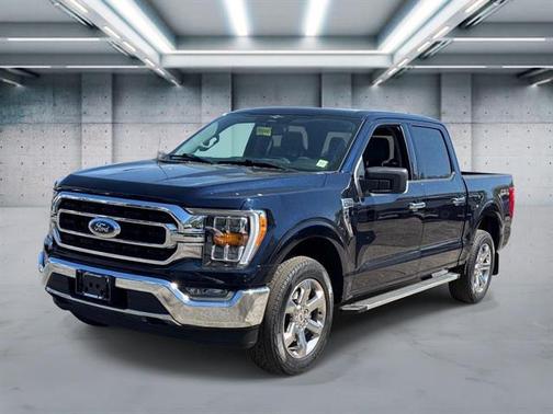 Blue 2023 Ford F-150 XLT