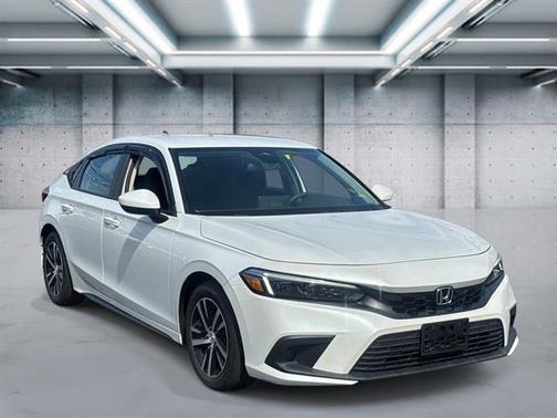 Platinum White Pearl 2024 Honda Civic LX