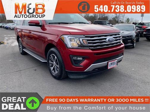 Ruby Red Metallic Tinted Clearcoat 2019 Ford Expedition Max XLT