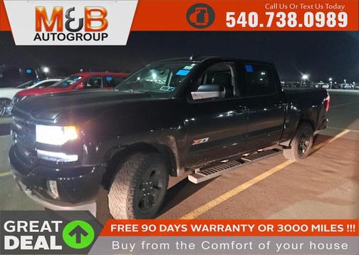 Black 2018 Chevrolet Silverado 1500 LTZ