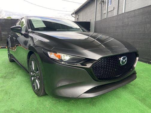 Machine Gray Metallic 2019 Mazda Mazda3 FWD w/Preferred Package