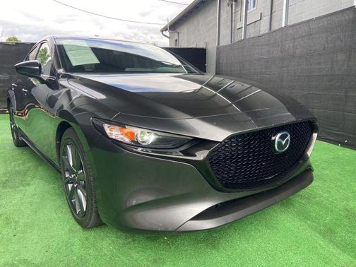 Machine Gray Metallic 2019 Mazda Mazda3 FWD w/Preferred Package