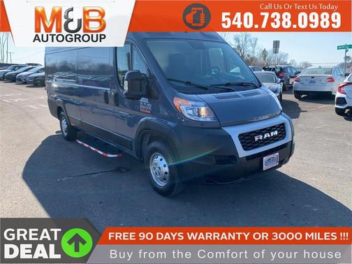 2021 RAM ProMaster 3500 High Roof