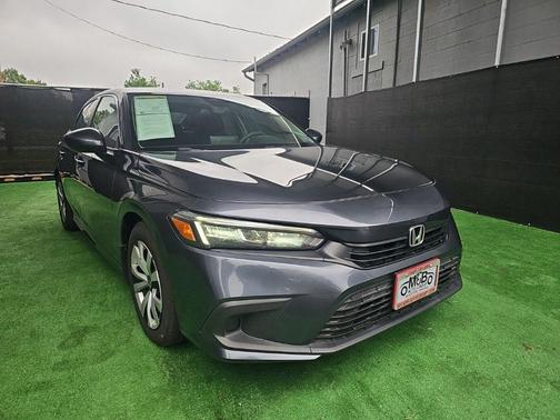 Sonic Gray Pearl 2023 Honda Civic LX