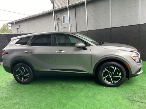 Steel Gray 2023 Kia Sportage Hybrid LX