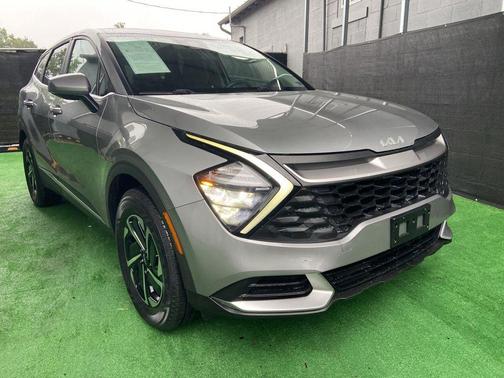 Steel Gray 2023 Kia Sportage Hybrid LX