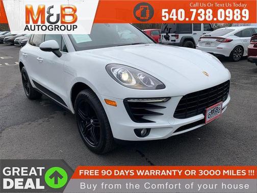 White 2016 Porsche Macan Macan S