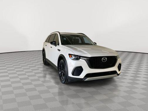 Rhodium White Premium 2025 Mazda CX-70 3.3 Turbo Premium Package