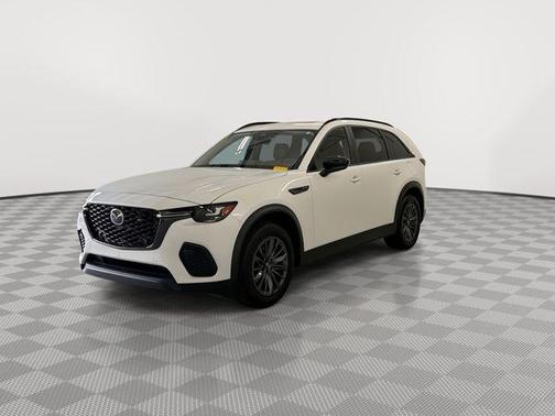 Rhodium White Premium 2025 Mazda CX-70 3.3 Turbo Preferred Package