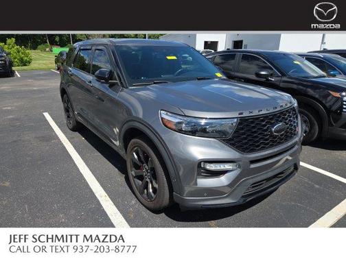 Carbonized Gray Metallic 2021 Ford Explorer ST