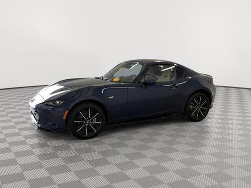 Crystal Blue 2025 Mazda MX-5 Miata RF Grand Touring