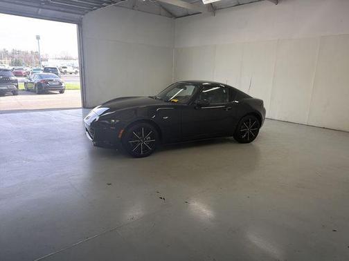 Jet Black Mica 2025 Mazda MX-5 Miata RF Grand Touring