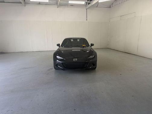 Jet Black Mica 2025 Mazda MX-5 Miata RF Grand Touring