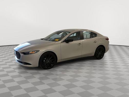 Platinum Quartz Metallic 2025 Mazda Mazda3 2.5 S Select Sport