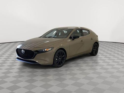 Zircon Sand Metallic 2025 Mazda Mazda3 2.5 Turbo AWD
