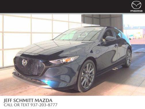 Deep Crystal Blue Mica 2025 Mazda Mazda3 FWD w/Preferred Package
