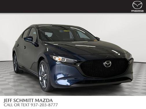 Deep Crystal Blue Mica 2025 Mazda Mazda3 FWD w/Preferred Package