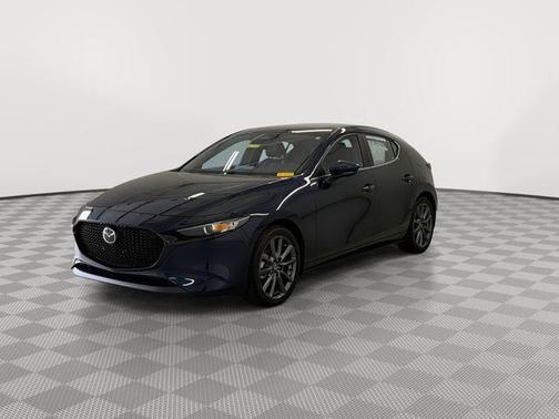 Deep Crystal Blue Mica 2025 Mazda Mazda3 FWD w/Preferred Package