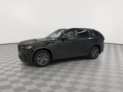 Jet Black Mica 2025 Mazda CX-70 3.3 Turbo Preferred Package