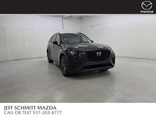 Jet Black Mica 2025 Mazda CX-70 3.3 Turbo Preferred Package