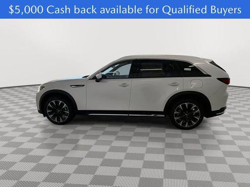 Rhodium White Premium 2026 Mazda CX-90 PHEV Premium Plus