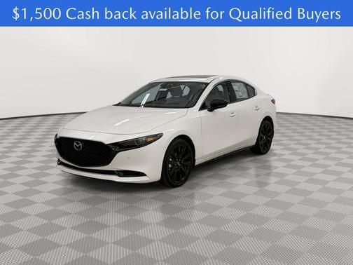 Snowflake White Pearl Mica 2026 Mazda Mazda3 2.5 Turbo AWD