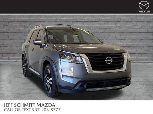 Gun Metallic 2024 Nissan Pathfinder Platinum 4WD