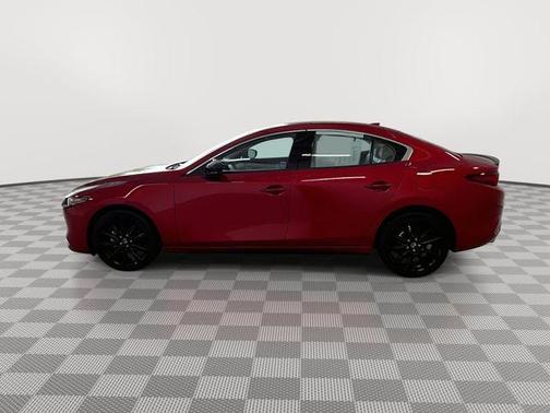Soul Red Crystal Metallic 2025 Mazda Mazda3 2.5 Turbo AWD