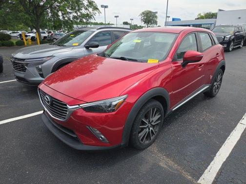 Soul Red Metallic 2017 Mazda CX-3 Grand Touring