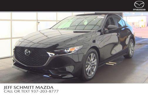 Jet Black Mica 2025 Mazda Mazda3 FWD