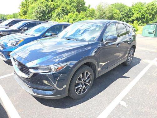 Deep Crystal Blue Mica 2017 Mazda CX-5 Grand Select