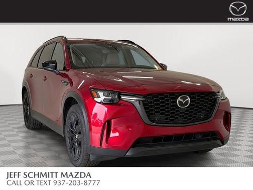 Soul Red Crystal Metallic 2025 Mazda CX-90 PHEV Premium Sport