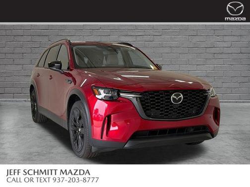 Soul Red Crystal Metallic 2025 Mazda CX-90 PHEV Premium Sport