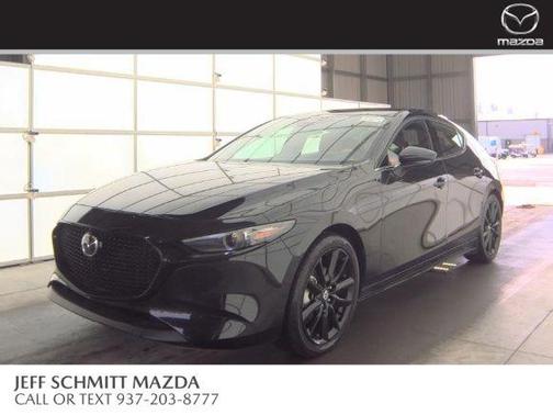 Jet Black Mica 2025 Mazda Mazda3 FWD w/Premium Package