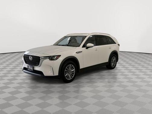 Rhodium White Premium 2024 Mazda CX-90 PHEV Preferred