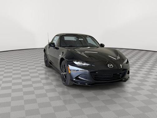 Jet Black Mica 2026 Mazda MX-5 Miata RF Grand Touring