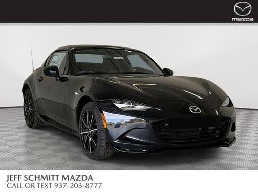 Jet Black Mica 2026 Mazda MX-5 Miata RF Grand Touring