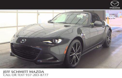 Machine Gray Metallic 2025 Mazda MX-5 Miata Grand Touring
