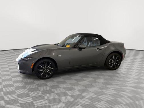 Machine Gray Metallic 2025 Mazda MX-5 Miata Grand Touring