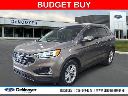 Stone Gray Metallic 2019 Ford Edge SEL